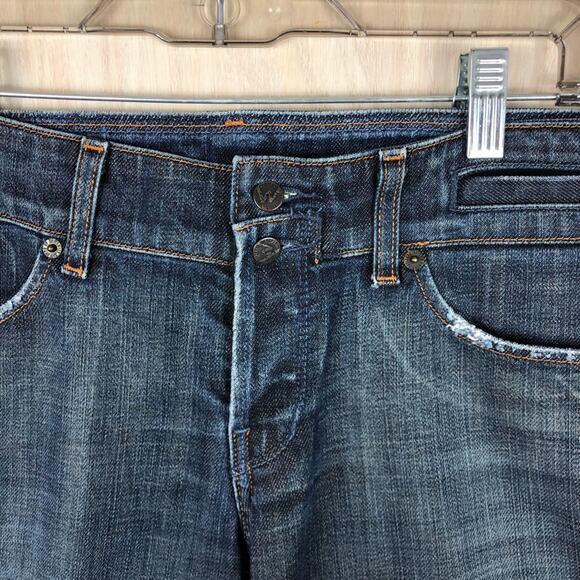 Citizens of Humanity Traveler #022 Double Dark Wash Fly Pant Low Rise Jeans 29 - Picture 8 of 14